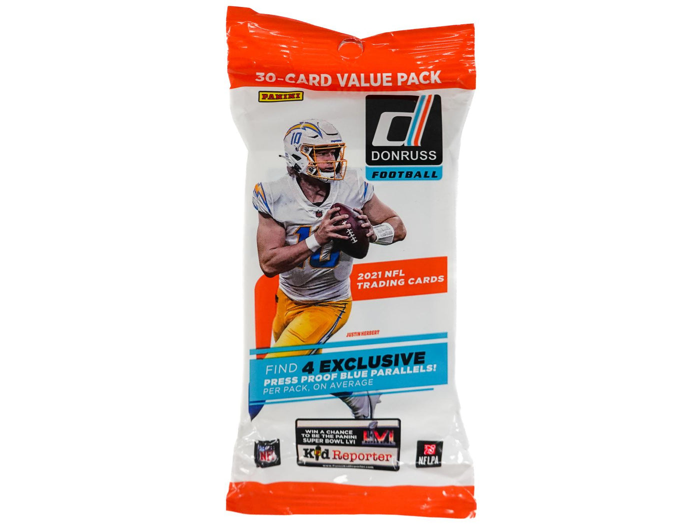2021 Panini Donruss Football Jumbo Value Pack (Press Proof Blue Parallels!)