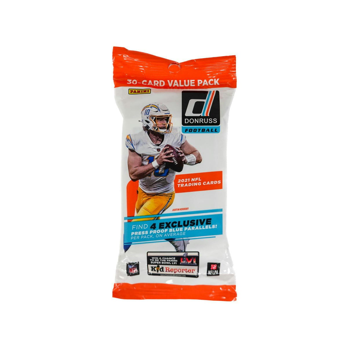2021 Panini Donruss Football Jumbo Value Pack (Press Proof Blue Parallels!)