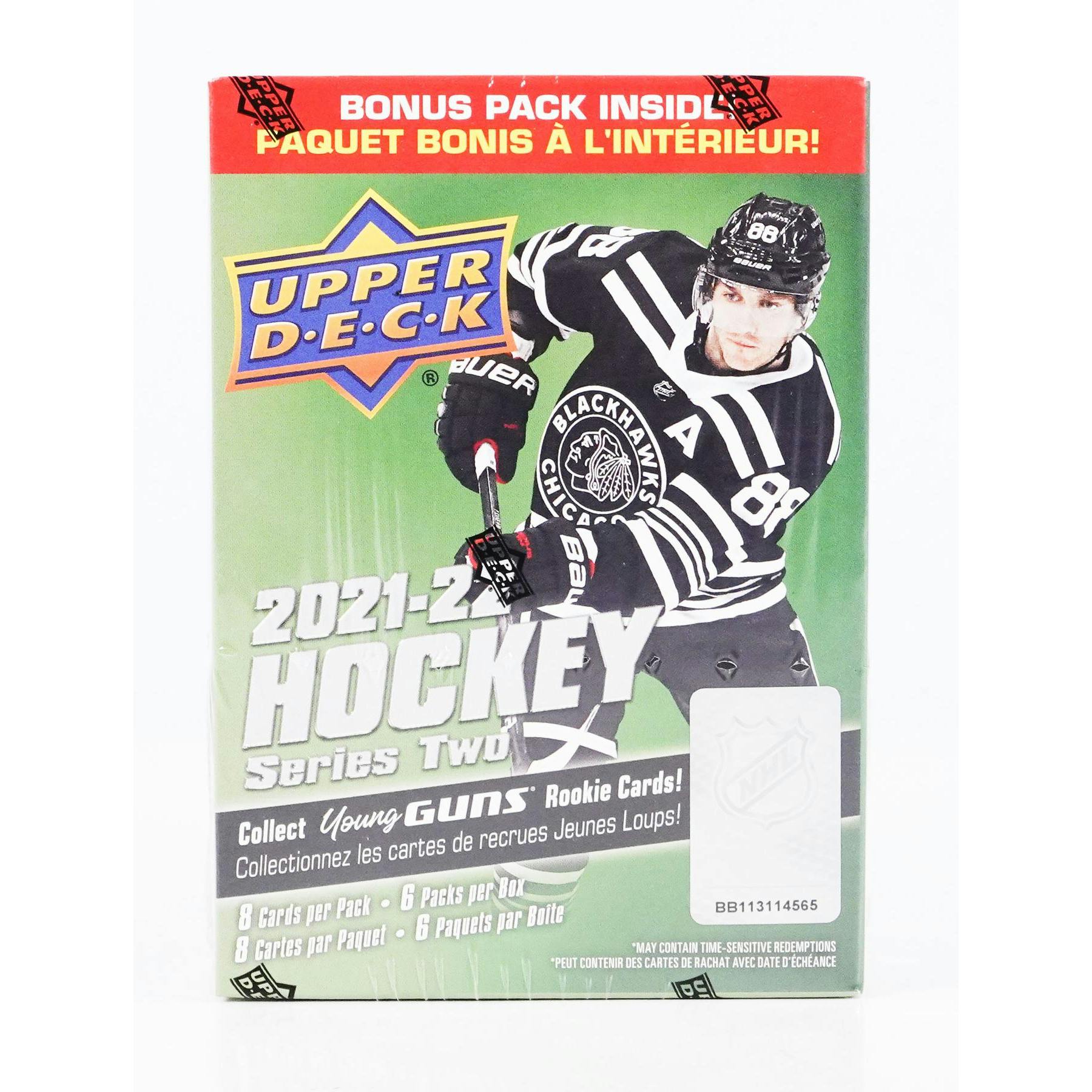 2021/22 Upper Deck Series 2 Hockey Blaster 20-Box Case (Reed Buy)