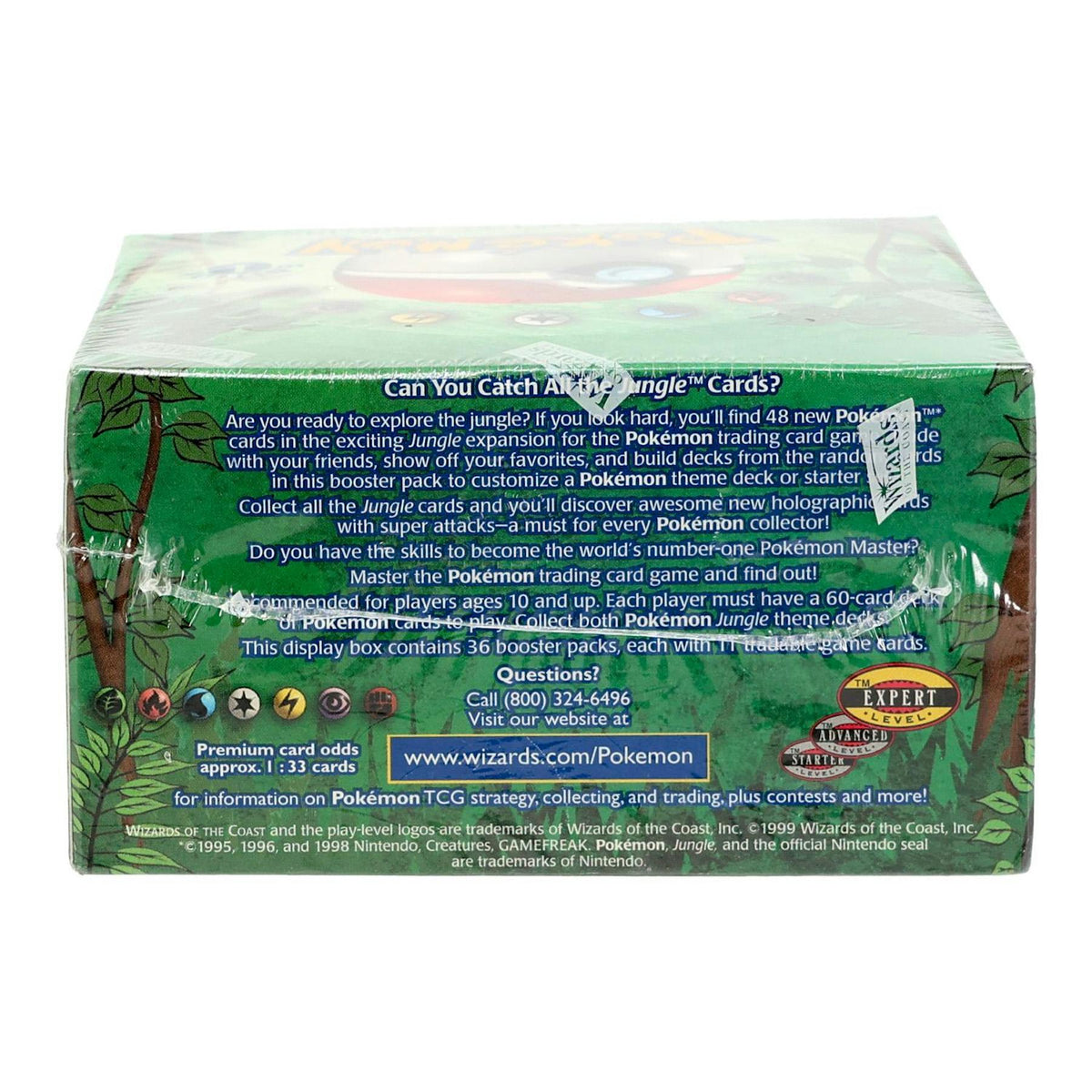 Pokemon Jungle 1st Edition Booster Box WOTC
