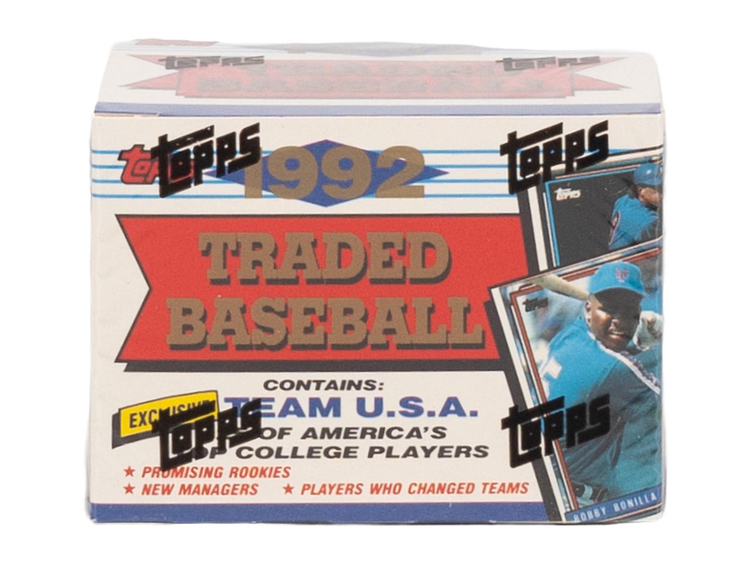 1992 Topps Traded & Rookies Baseball Factory Set