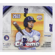2022 Topps Chrome Baseball Hobby Jumbo Box