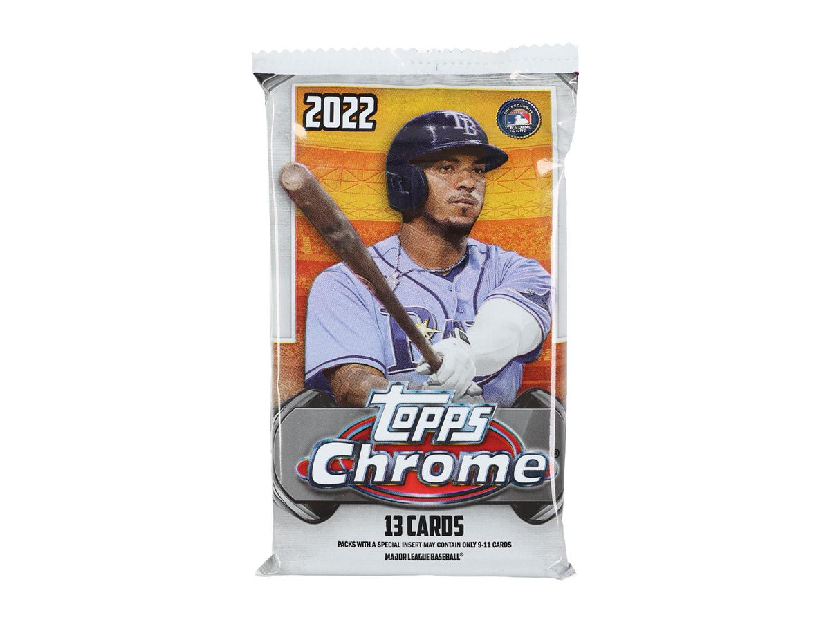 2022 Topps Chrome Baseball Hobby Jumbo Pack
