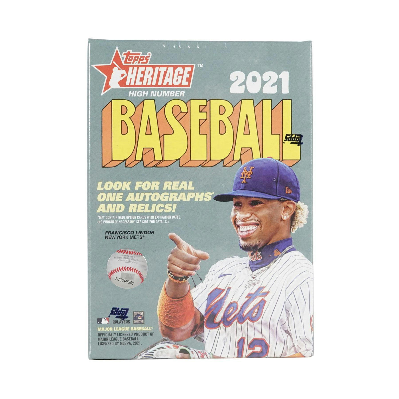 2021 Topps Heritage High Number Baseball Blaster Box