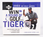 2002 Upper Deck Golf 24-Pack Retail Box
