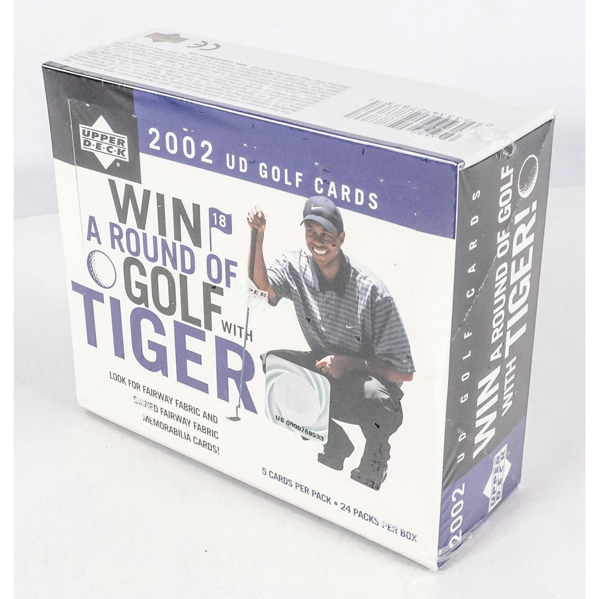 2002 Upper Deck Golf 24-Pack Retail Box
