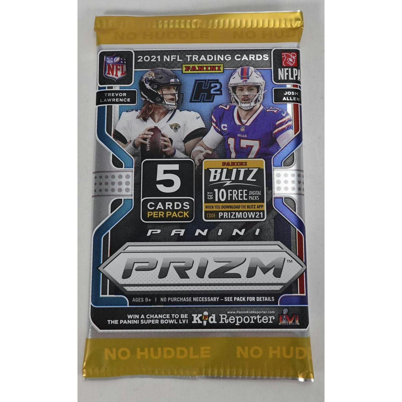2021 Panini Prizm No Huddle Football Hobby Pack