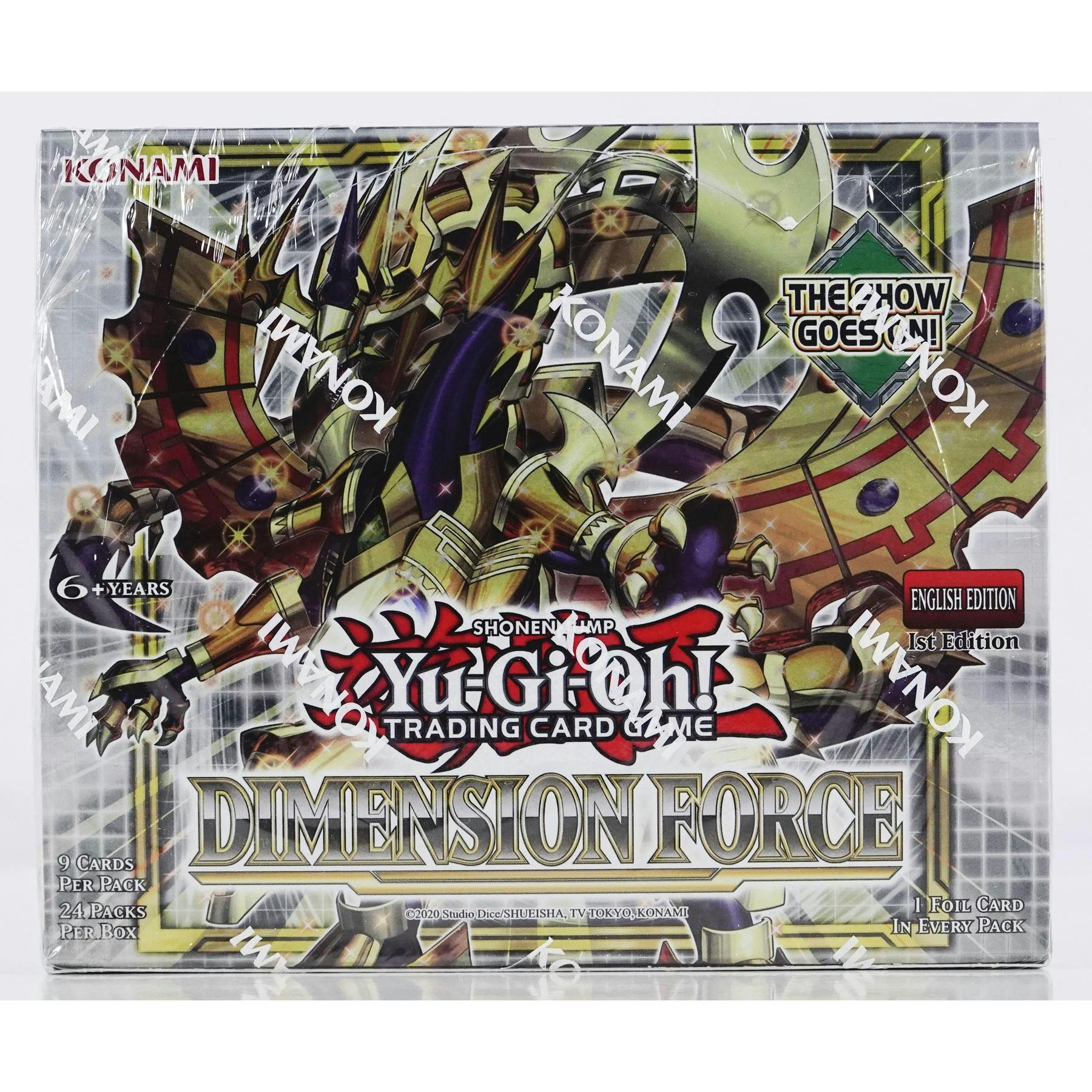 Yu-Gi-Oh Dimension Force Booster Box