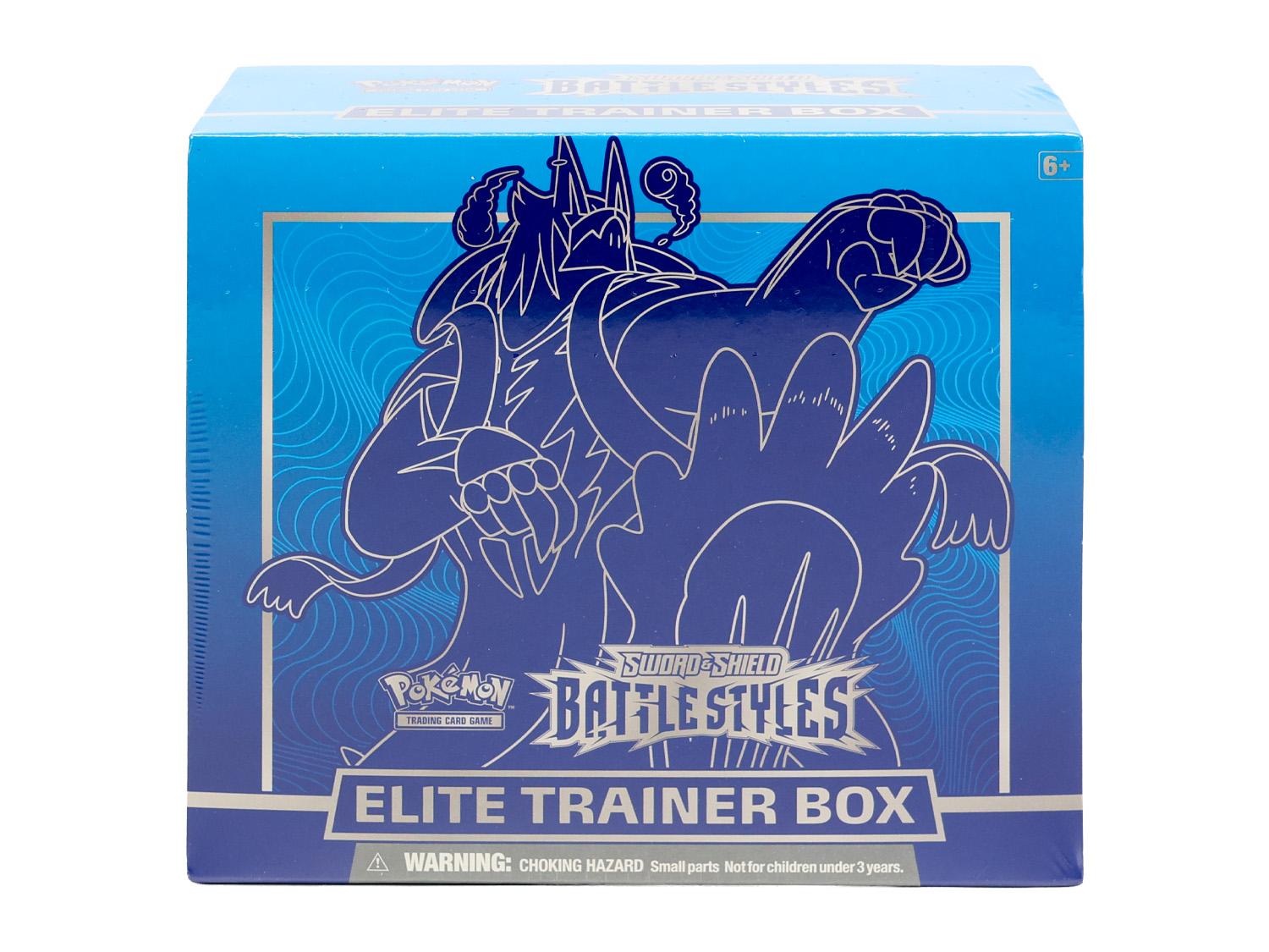 Pokemon Sword & Shield: Battle Styles Elite Trainer Box - Blue