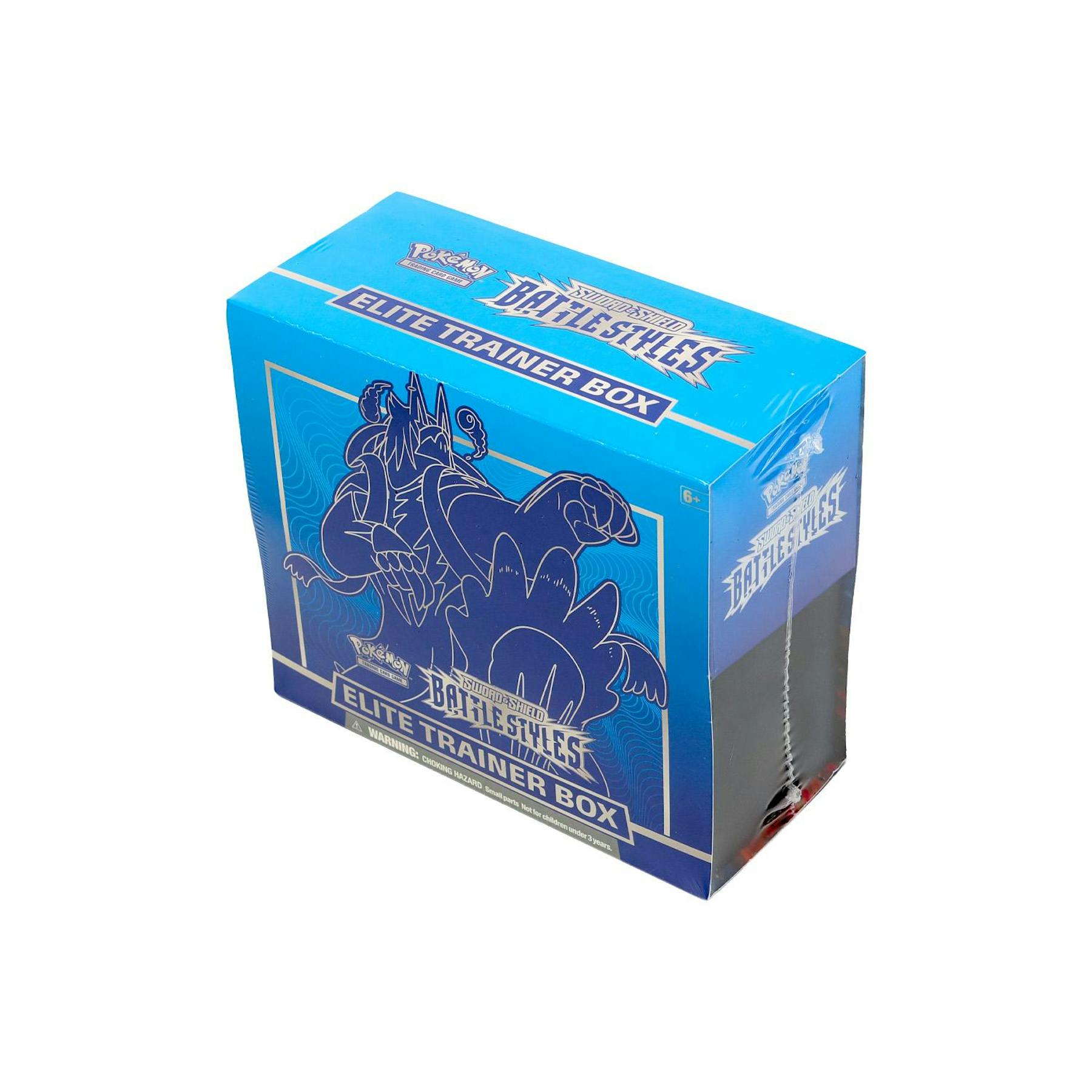 Pokemon Sword & Shield: Battle Styles Elite Trainer Box - Blue