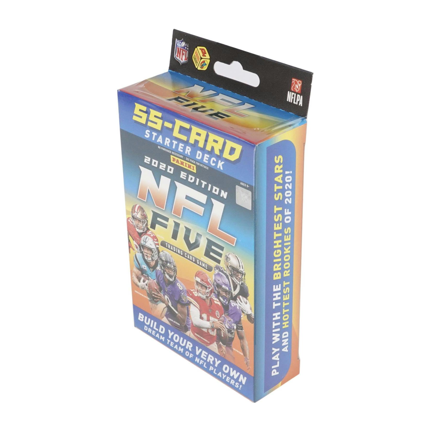2020 Panini NFL Five Football Trading Card Game Starter Deck