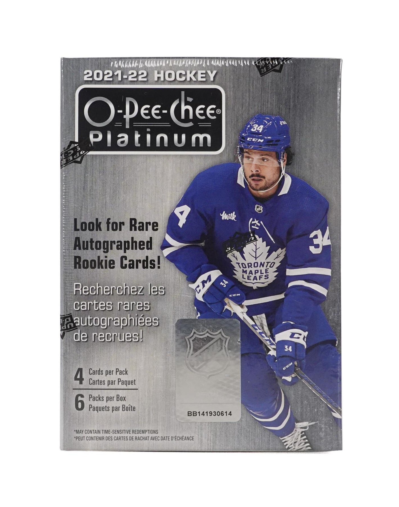 2021/22 Upper Deck O-Pee-Chee Platinum Hockey Blaster Box (Reed Buy)