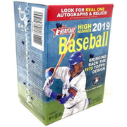 2019 Topps Heritage High Number Baseball Blaster Box