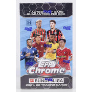 2021/22 Topps Chrome Bundesliga Soccer Hobby Box