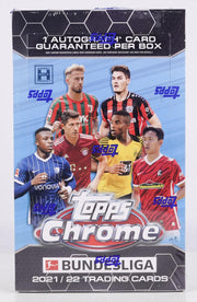 2021/22 Topps Chrome Bundesliga Soccer Hobby Box (Reed Buy)