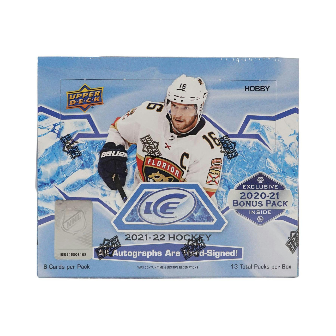 2021/22 Upper Deck Ice Hockey Hobby Box (Reed Buy)