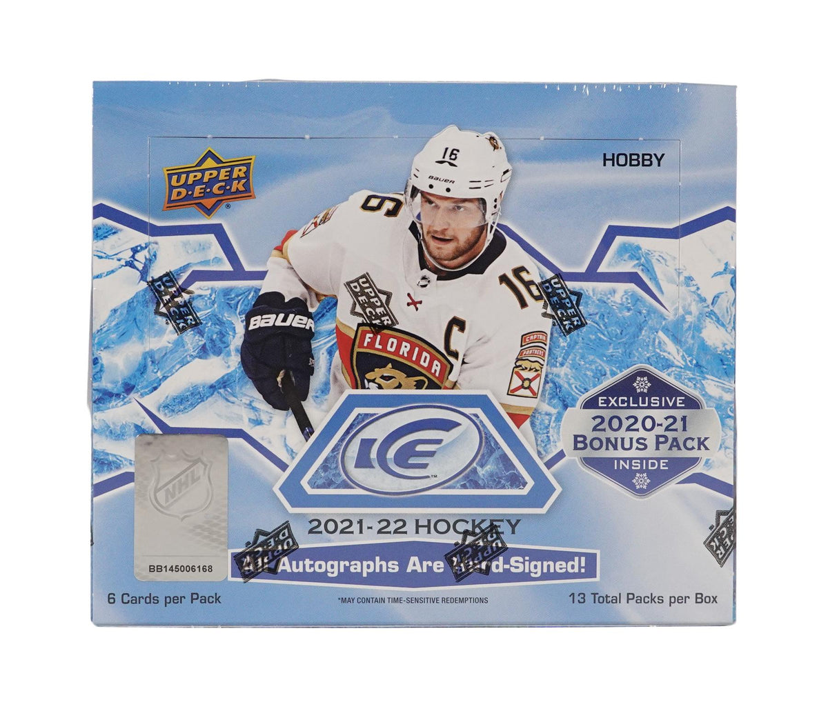 2021/22 Upper Deck Ice Hockey Hobby Box (Reed Buy)