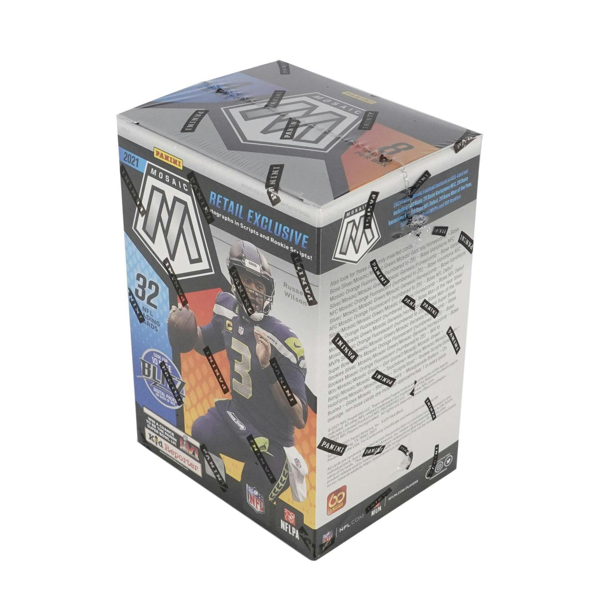 2021 Panini Mosaic Football 8-Pack Blaster Box (Exclusive Scripts!)