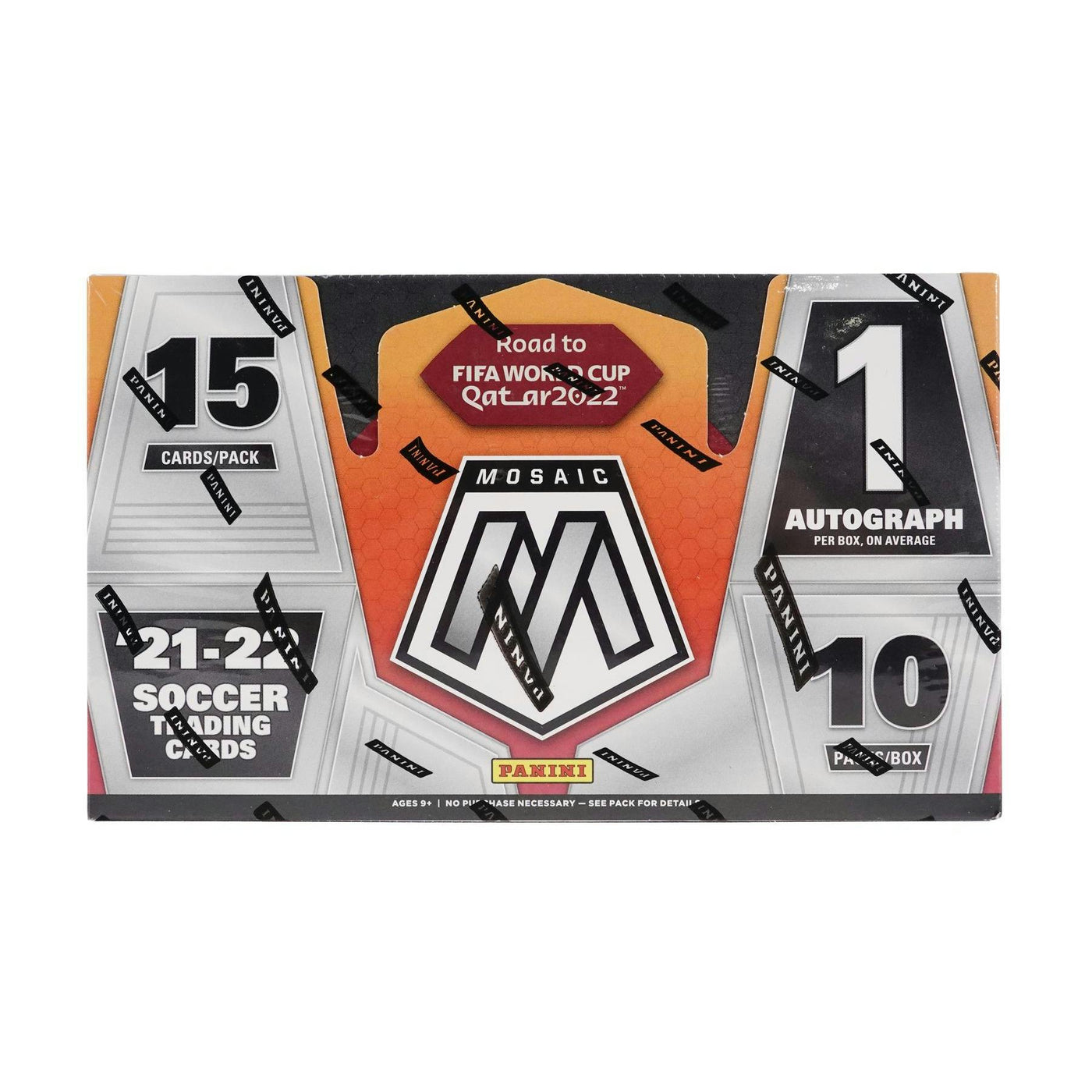 2021/22 Panini Mosaic Road to FIFA World Cup Soccer Hobby Box