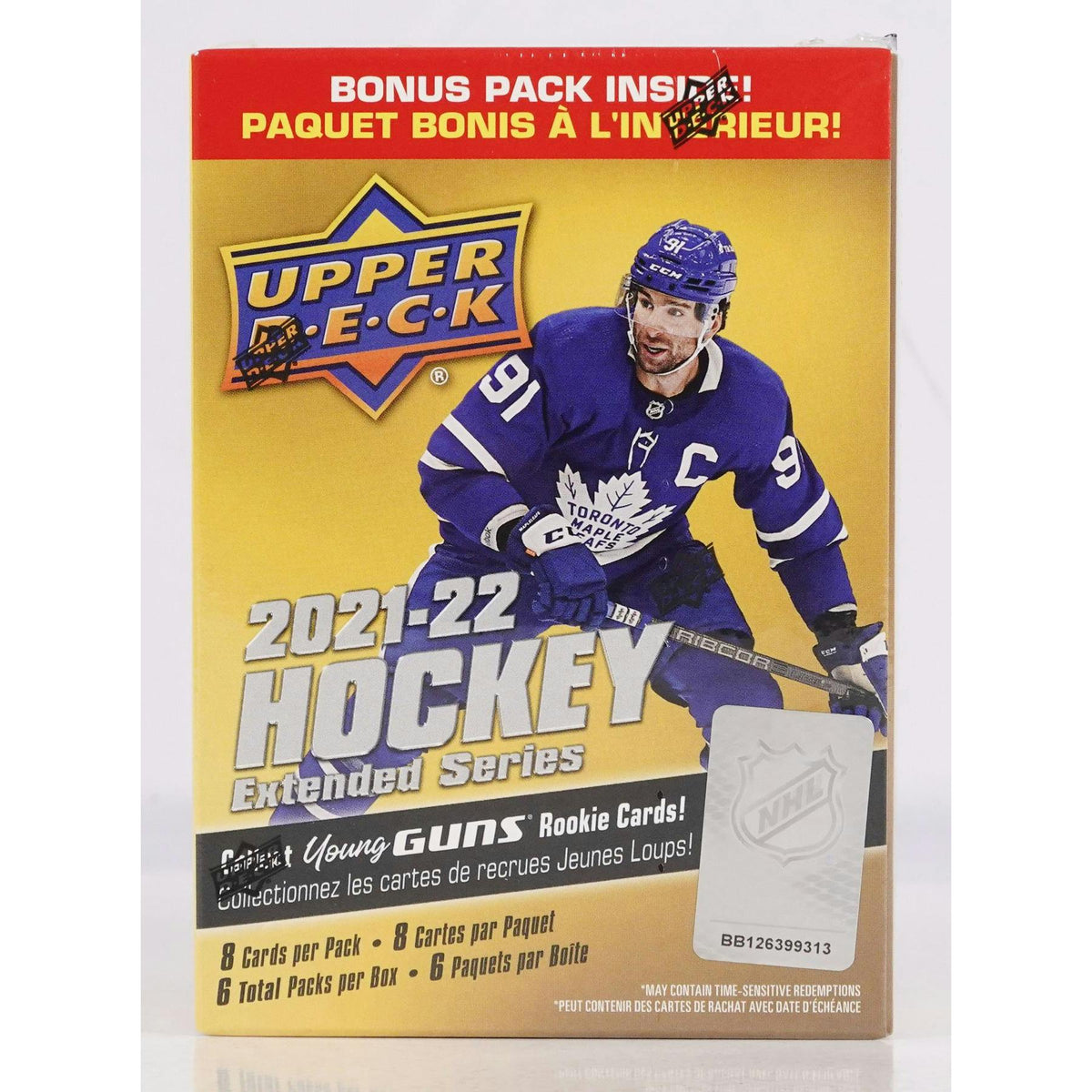 2021/22 Upper Deck Extended Series Hockey Blaster Box (Reed Buy)