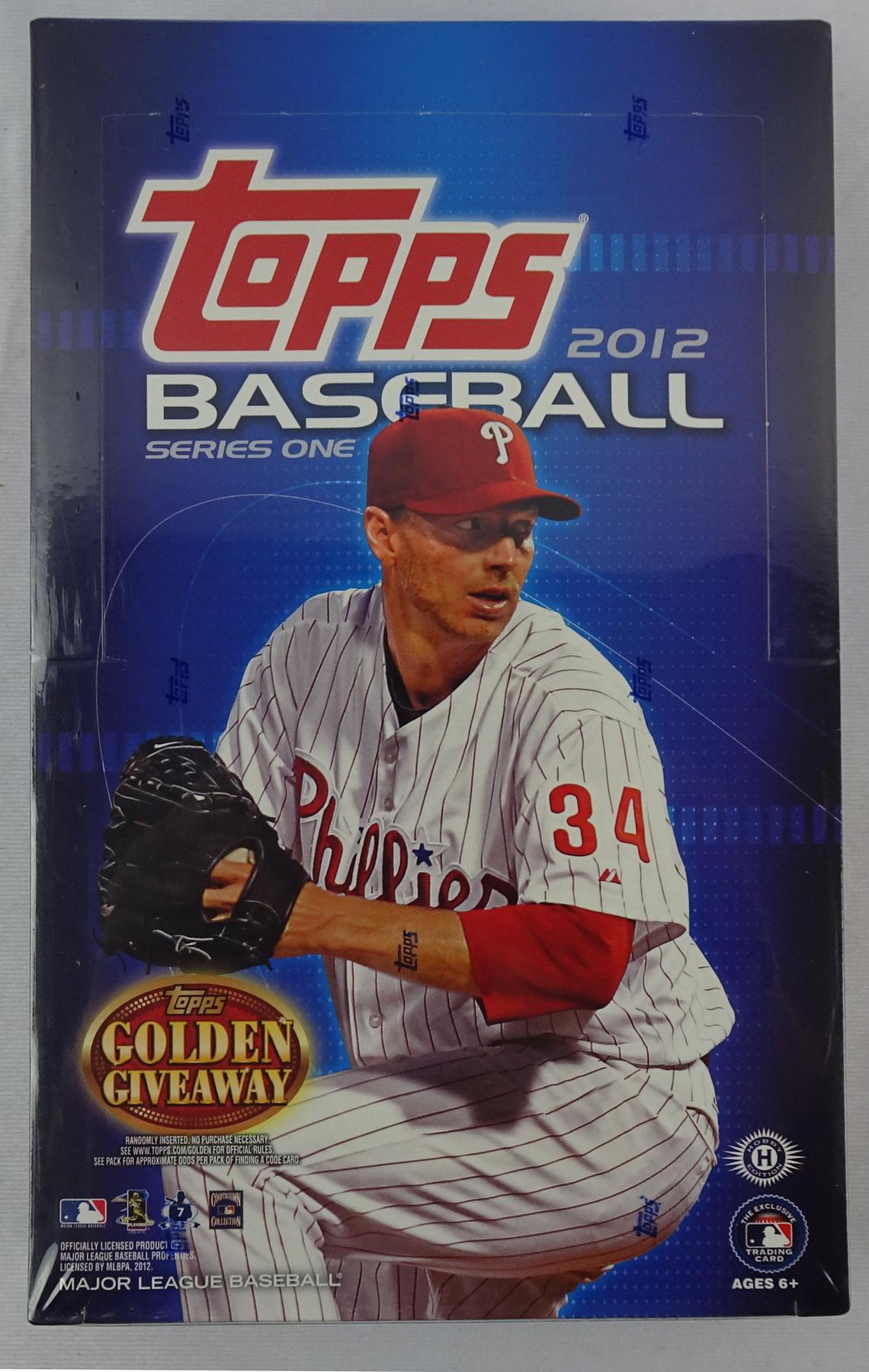 2012 Topps Series 1 Baseball Hobby Box (Reed Buy)