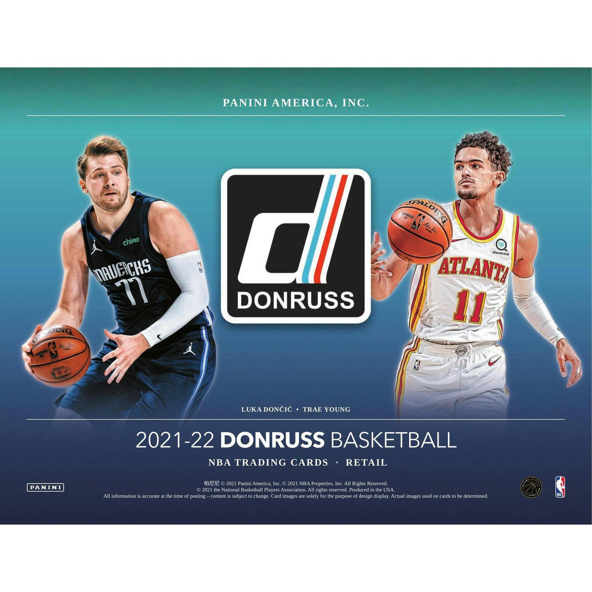 2021/22 Panini Donruss Basketball Blaster Box (Orange and Purple Laser Parallels!)
