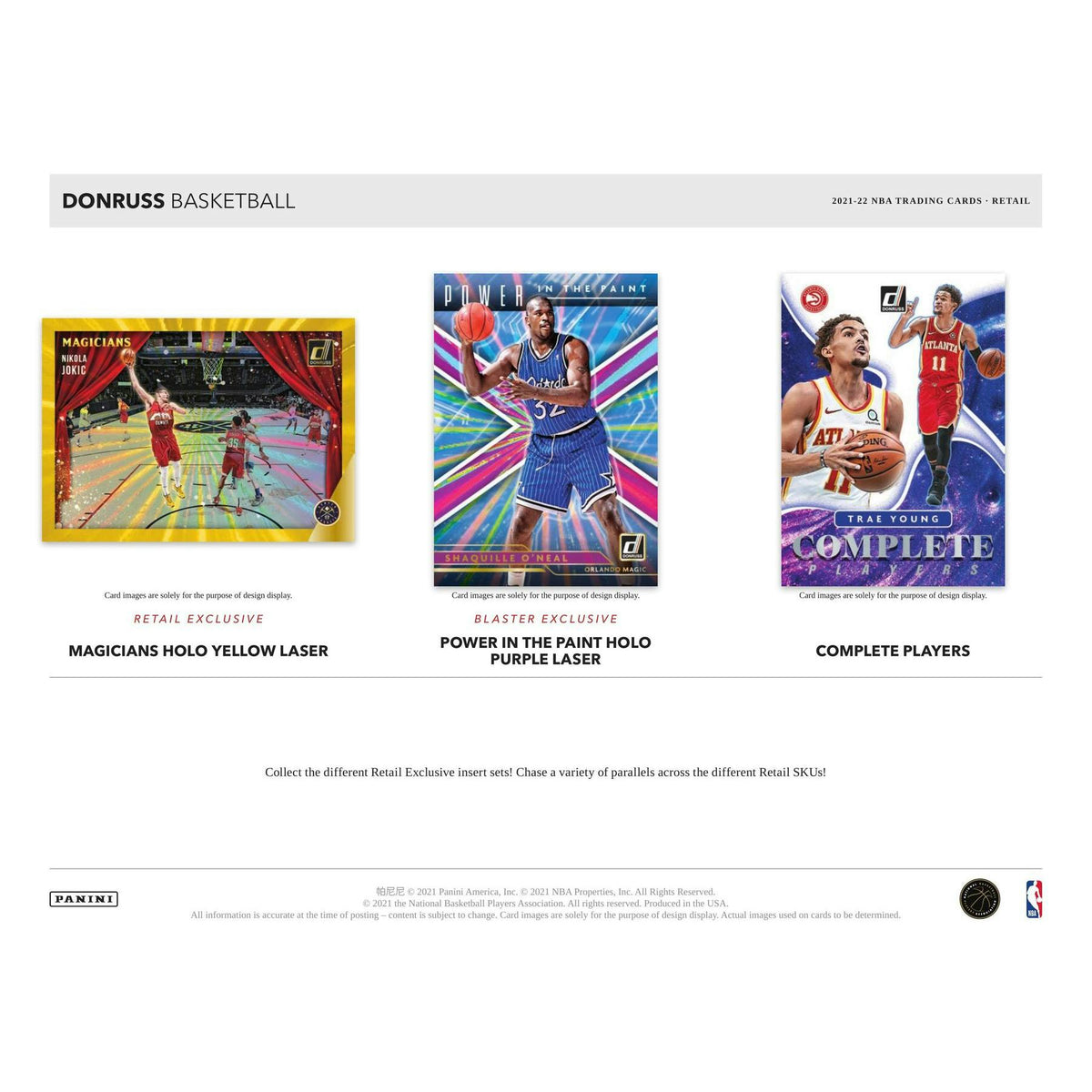 2021/22 Panini Donruss Basketball Blaster Box (Orange and Purple Laser Parallels!)