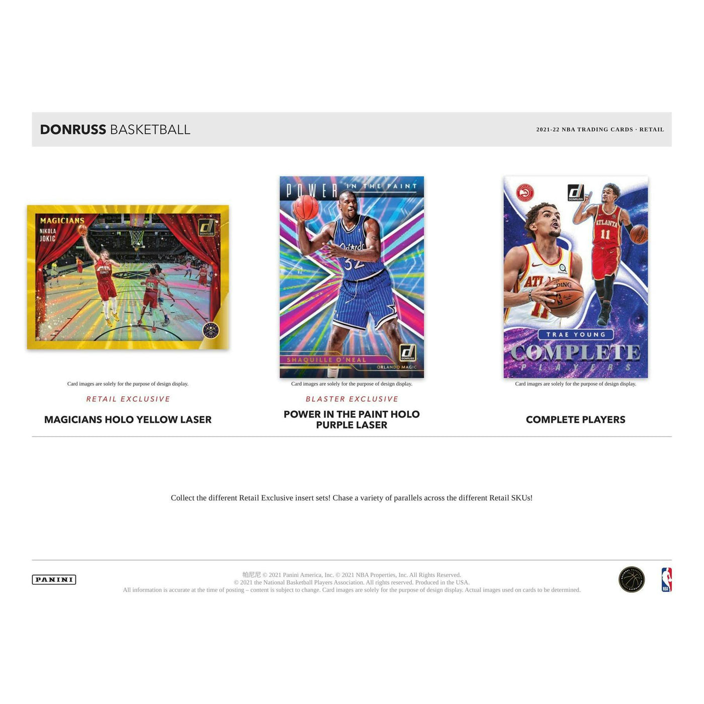 2021/22 Panini Donruss Basketball Blaster Box (Orange and Purple Laser Parallels) (Reed Buy)