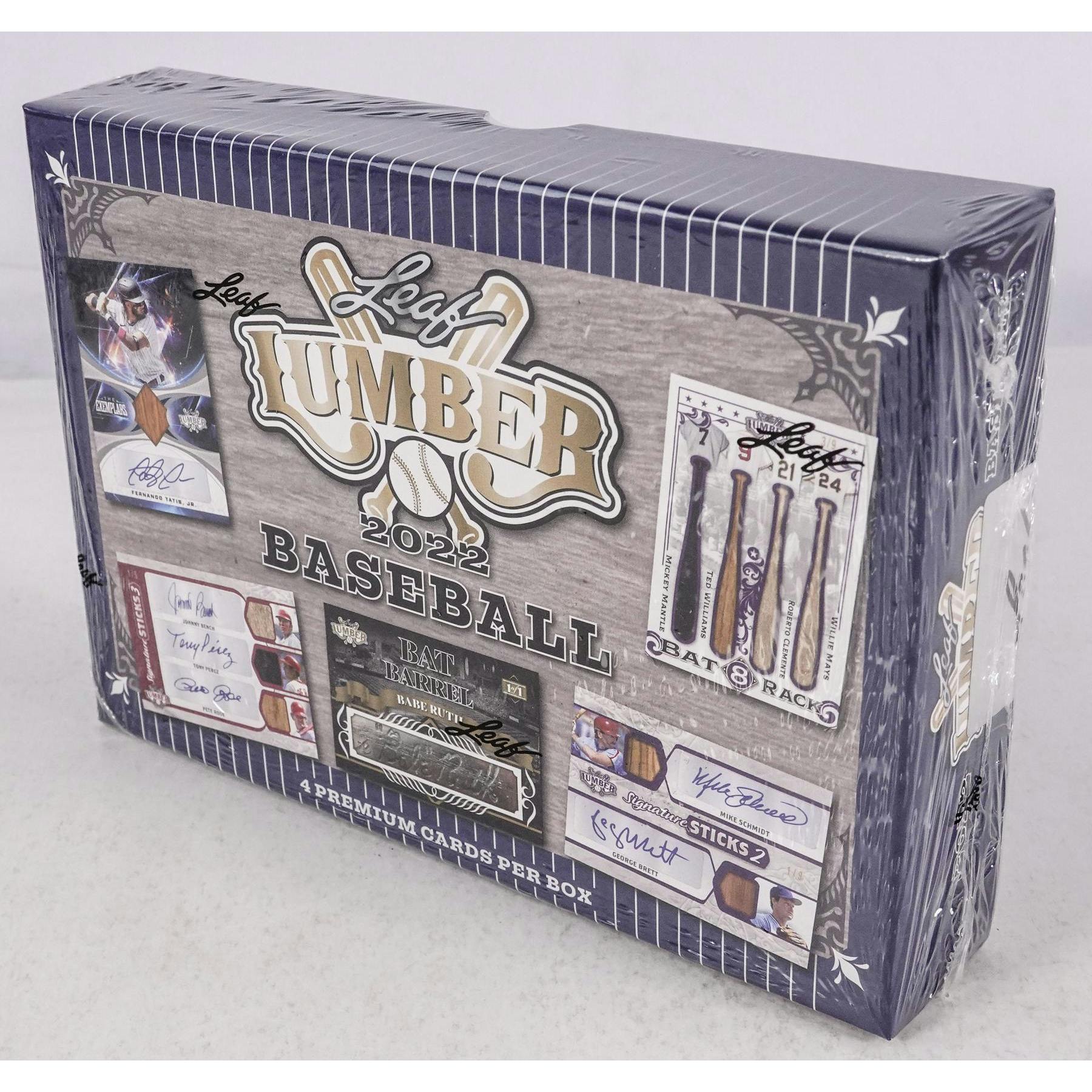 2022 Leaf Lumber Baseball Hobby Box