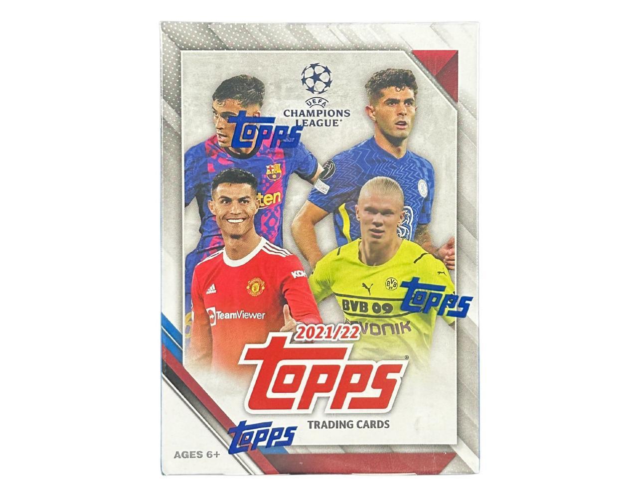 2021/22 Topps UEFA Champions League Collection Soccer Blaster Box (Sparkle Foil Parallels!)