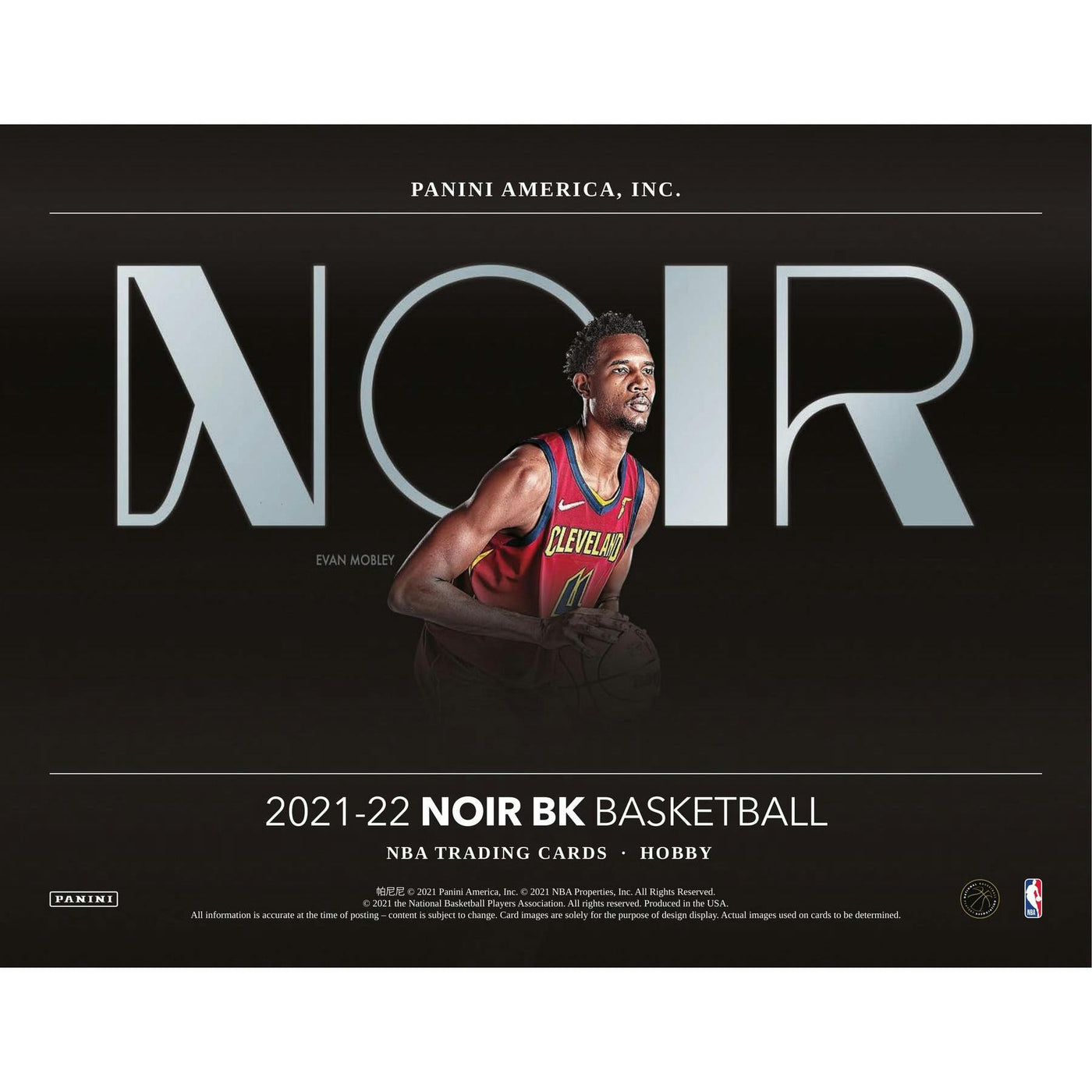 2021/22 Panini Noir Basketball Hobby 4-Box Case