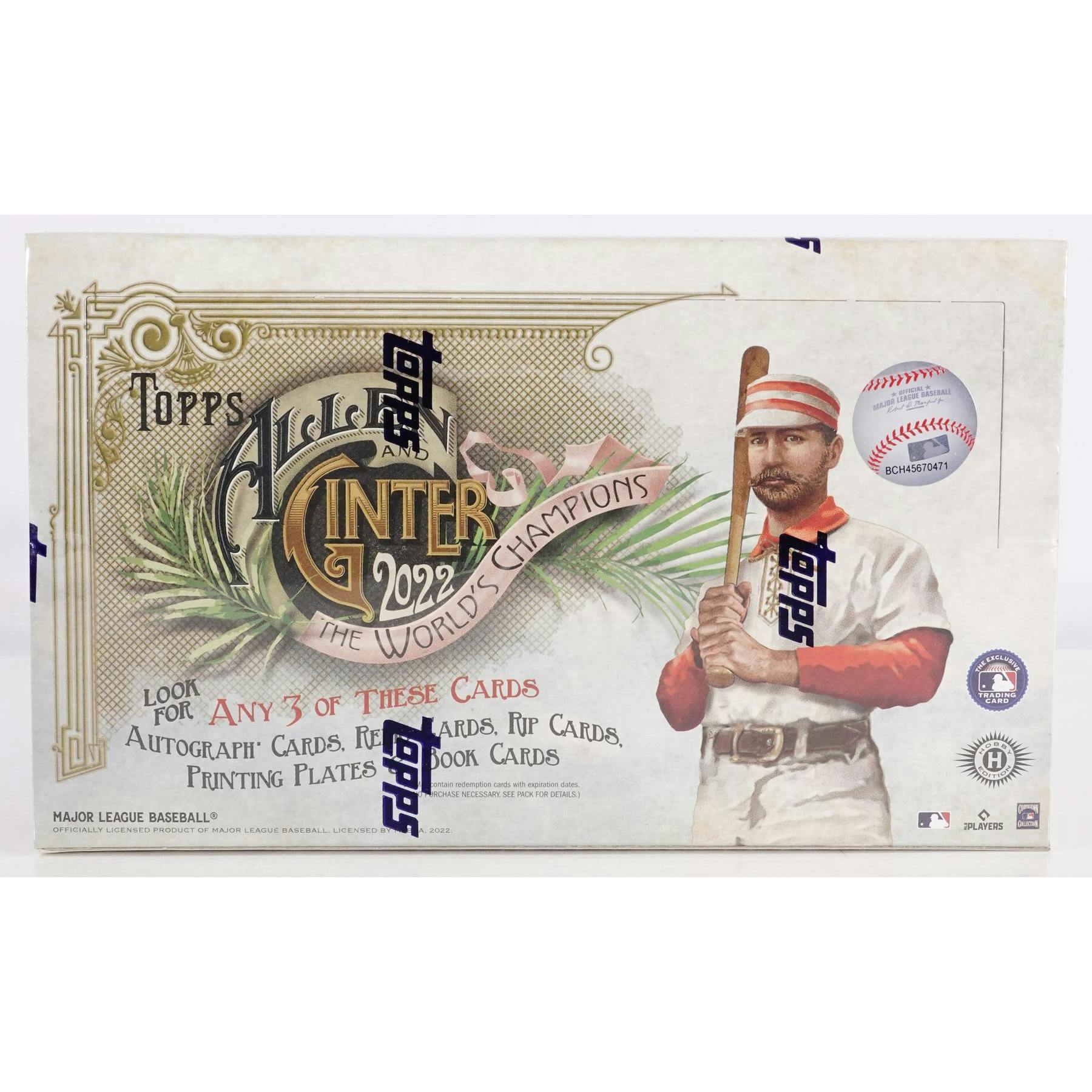 2022 Topps Allen & Ginter Baseball Hobby Box