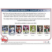 2022 Topps Baseball Hobby Factory Set (Box) (Reed Buy)