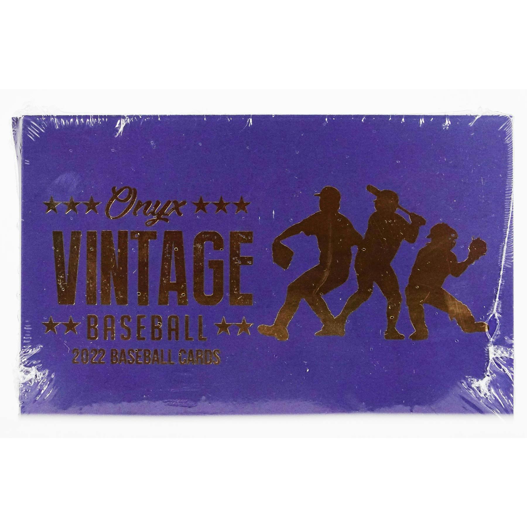 2022 Onyx Vintage Baseball Hobby Box (Reed Buy)