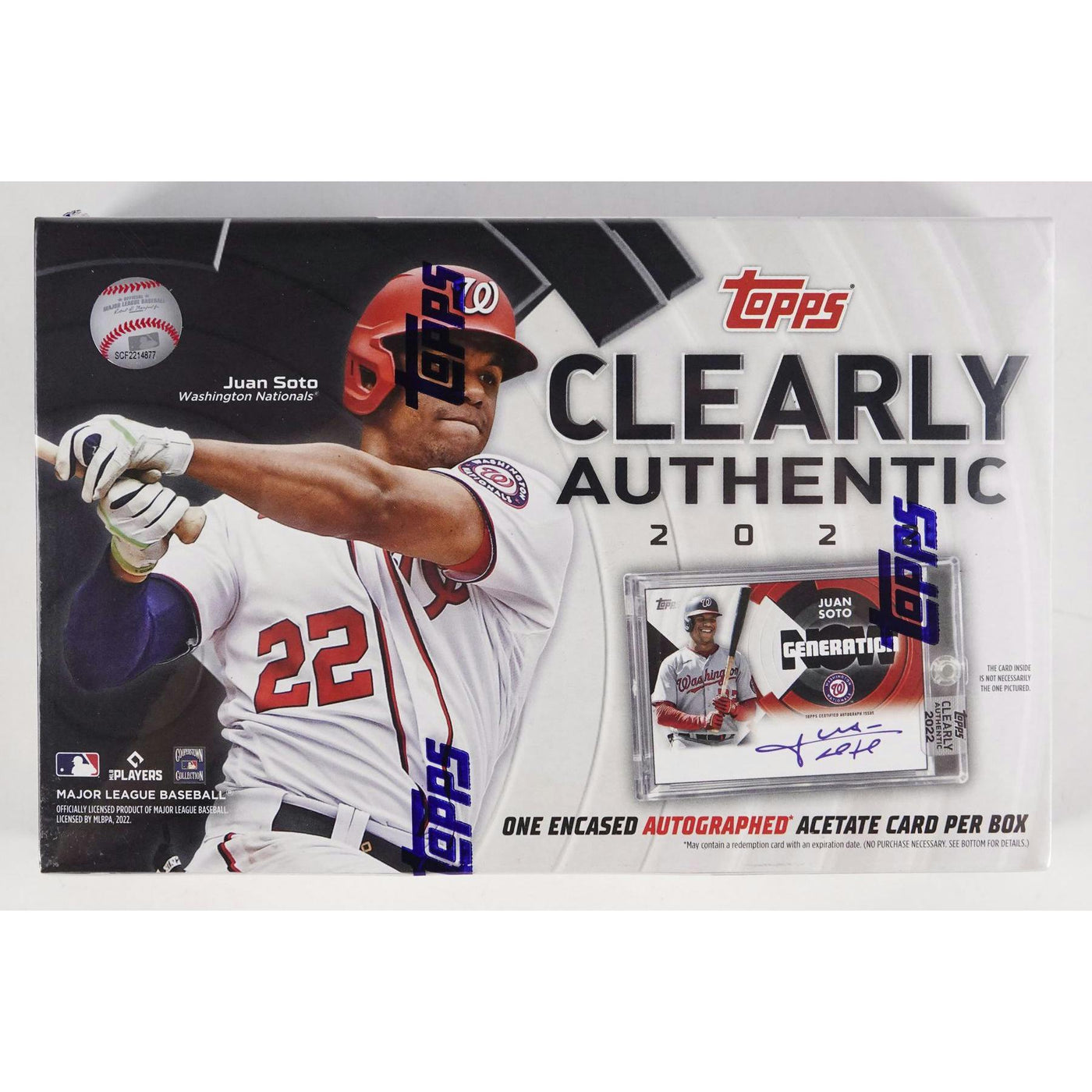 2022 Topps Clearly Authentic Baseball Hobby Box