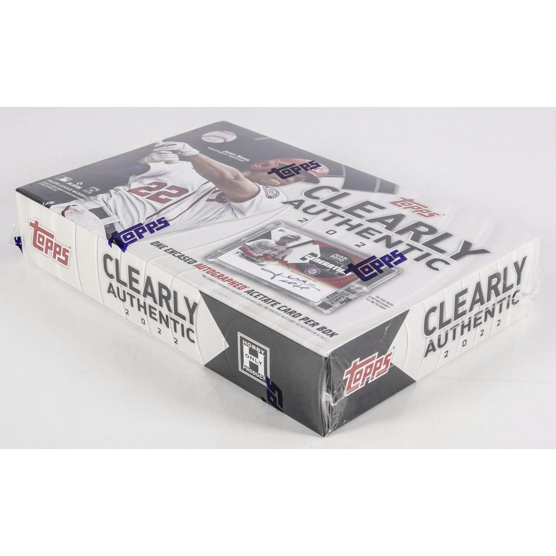 2022 Topps Clearly Authentic Baseball Hobby Box