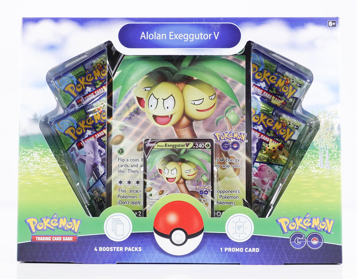Pokemon Go Collection Alolan Exeggutor V Box (Reed Buy)