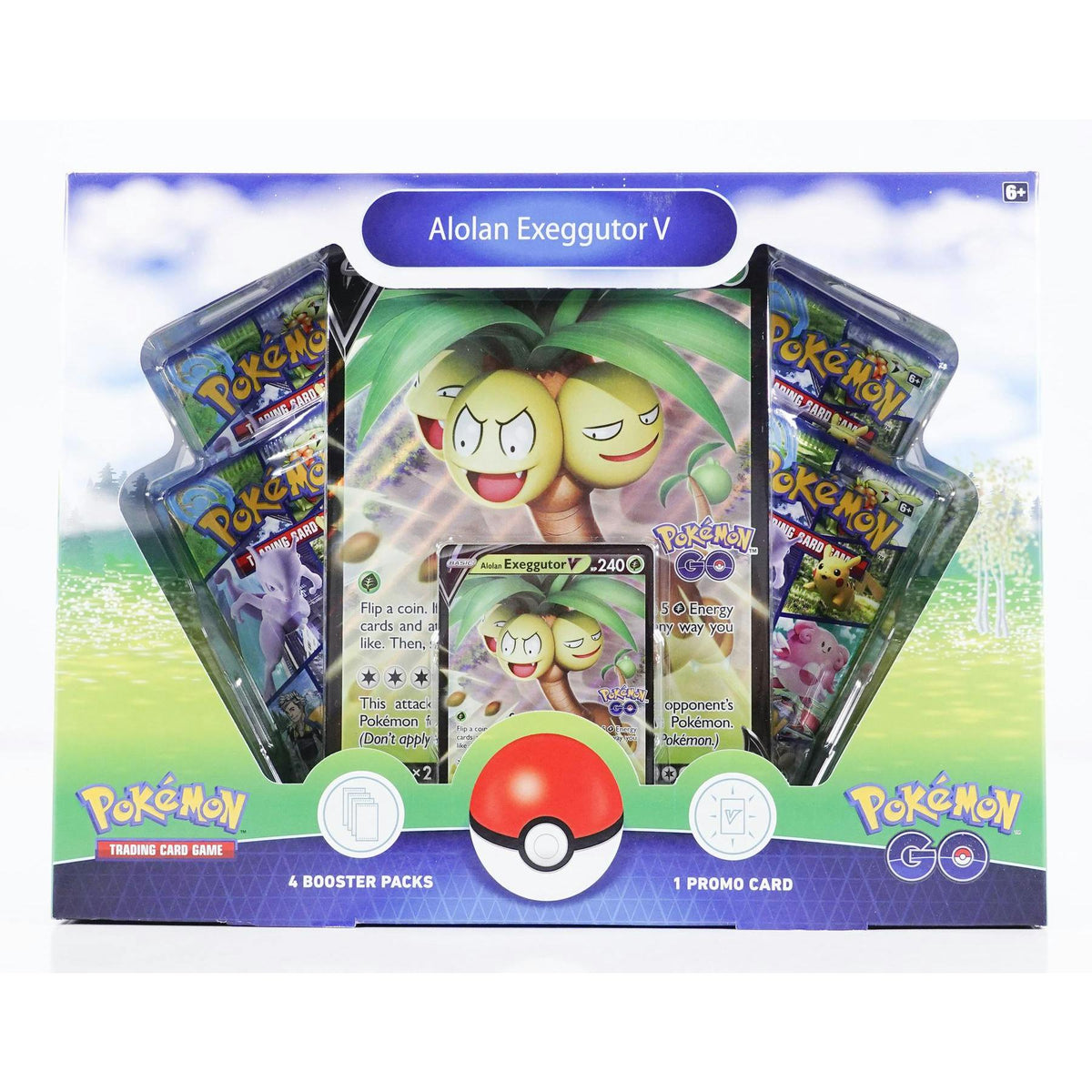 Pokemon Go Collection Alolan Exeggutor V Box (Reed Buy)