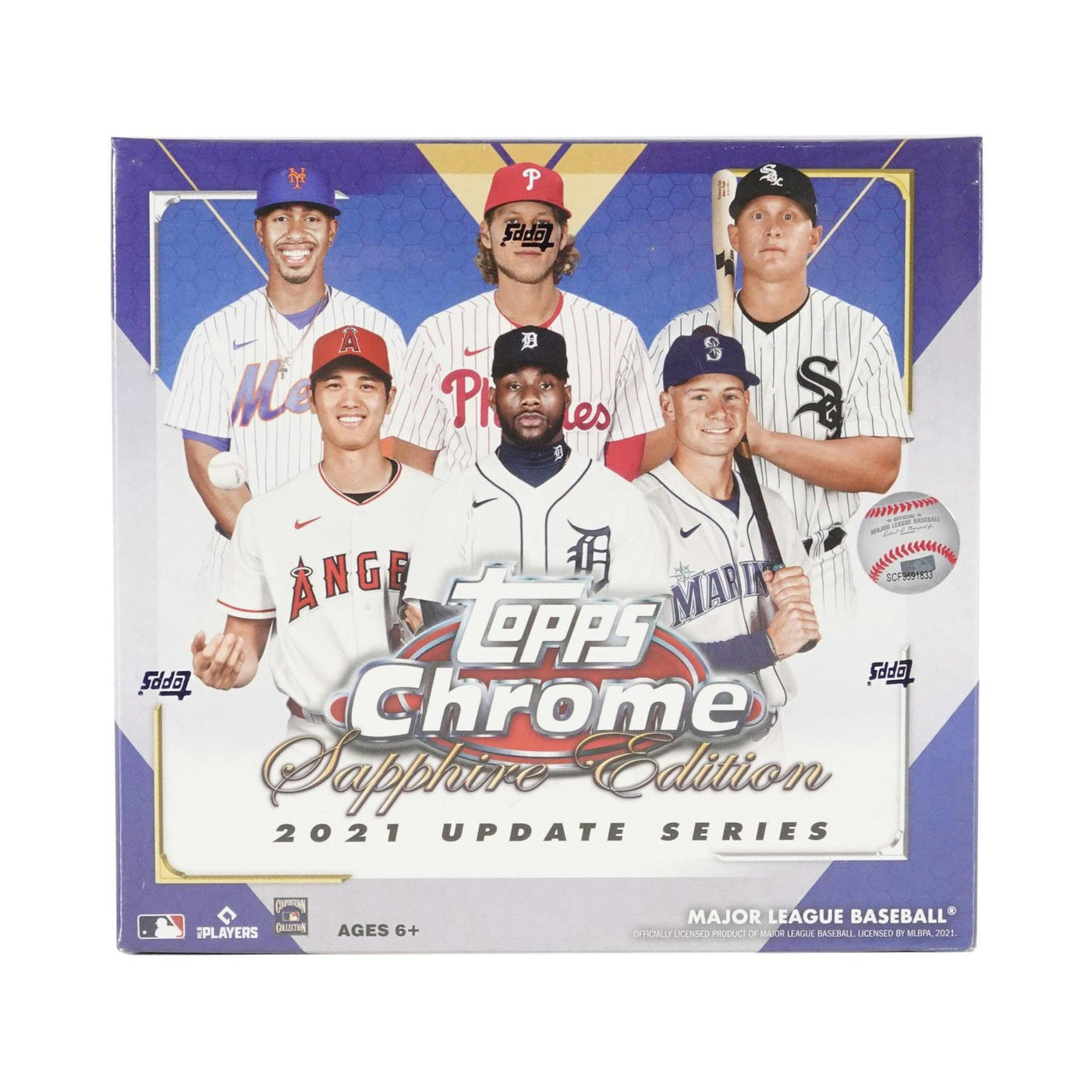 2021 Topps Chrome Update Sapphire Edition Baseball Hobby Box