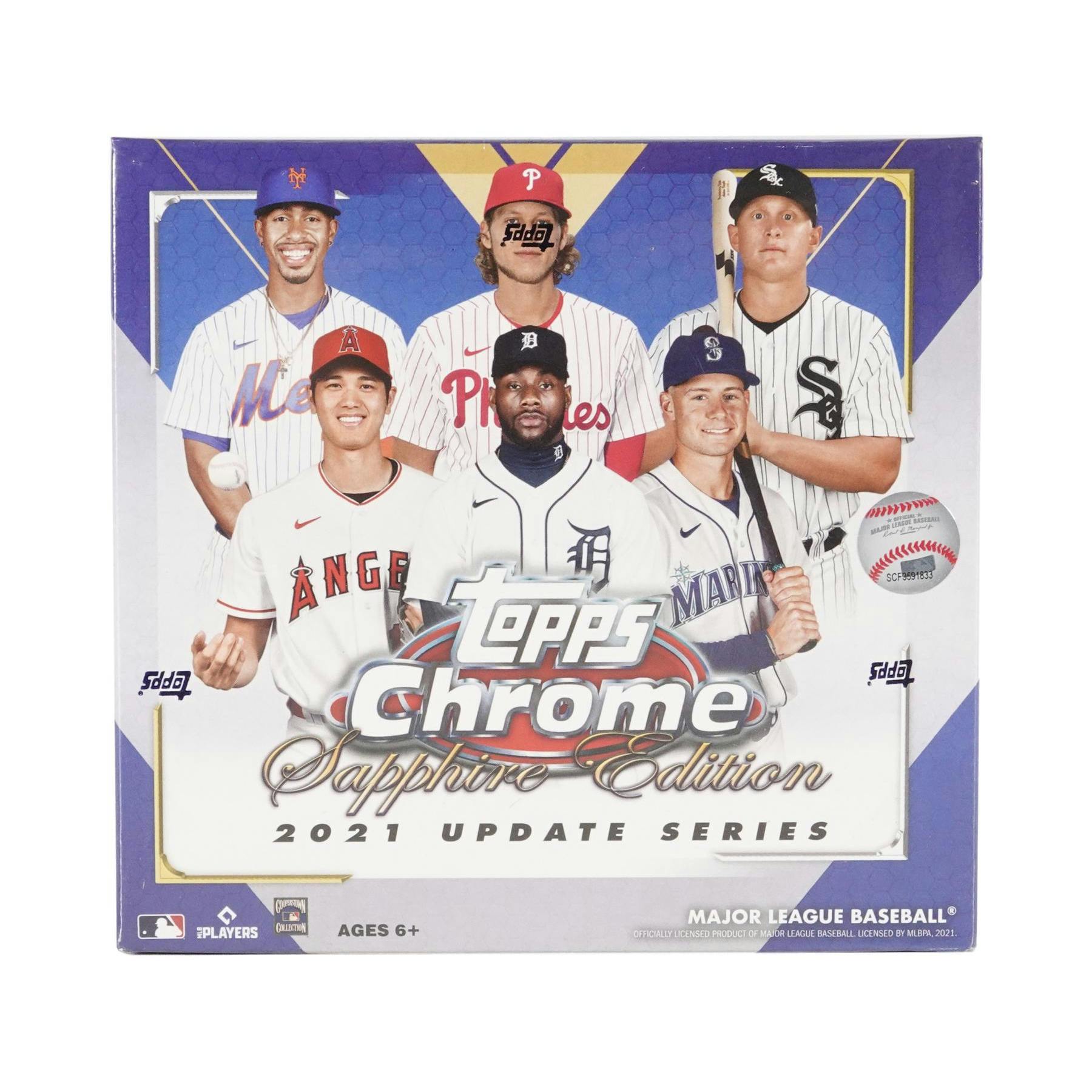2021 Topps Chrome Update Sapphire Edition Baseball Hobby Box