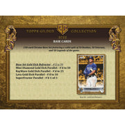 2022 Topps Gilded Collection Baseball Hobby Box