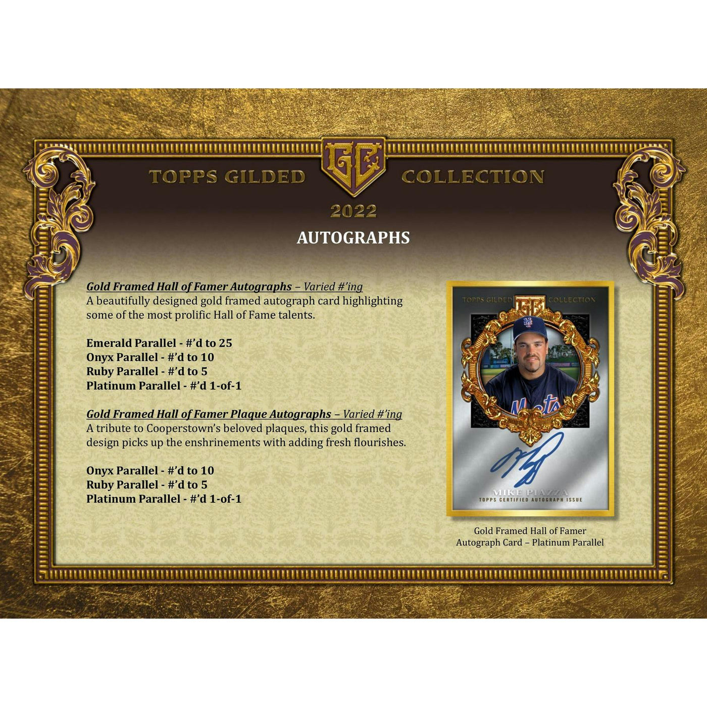 2022 Topps Gilded Collection Baseball Hobby Box