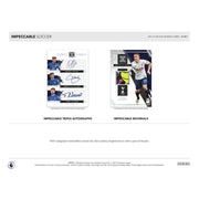 2021/22 Panini Impeccable Premier League EPL Soccer Hobby 3-Box Case