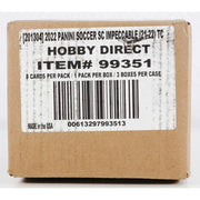 2021/22 Panini Impeccable Premier League EPL Soccer Hobby 3-Box Case