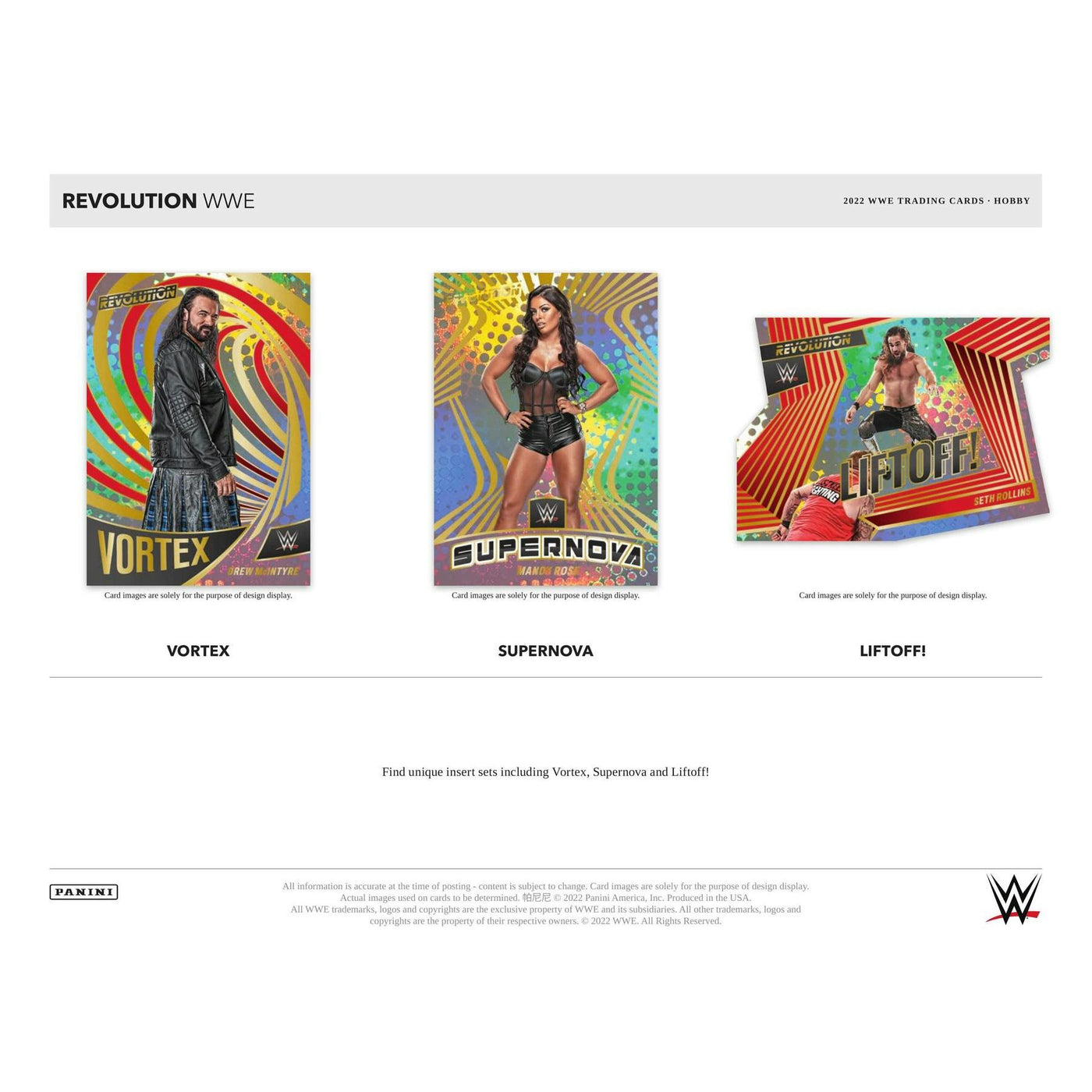 2022 Panini Revolution WWE Wrestling Hobby Box