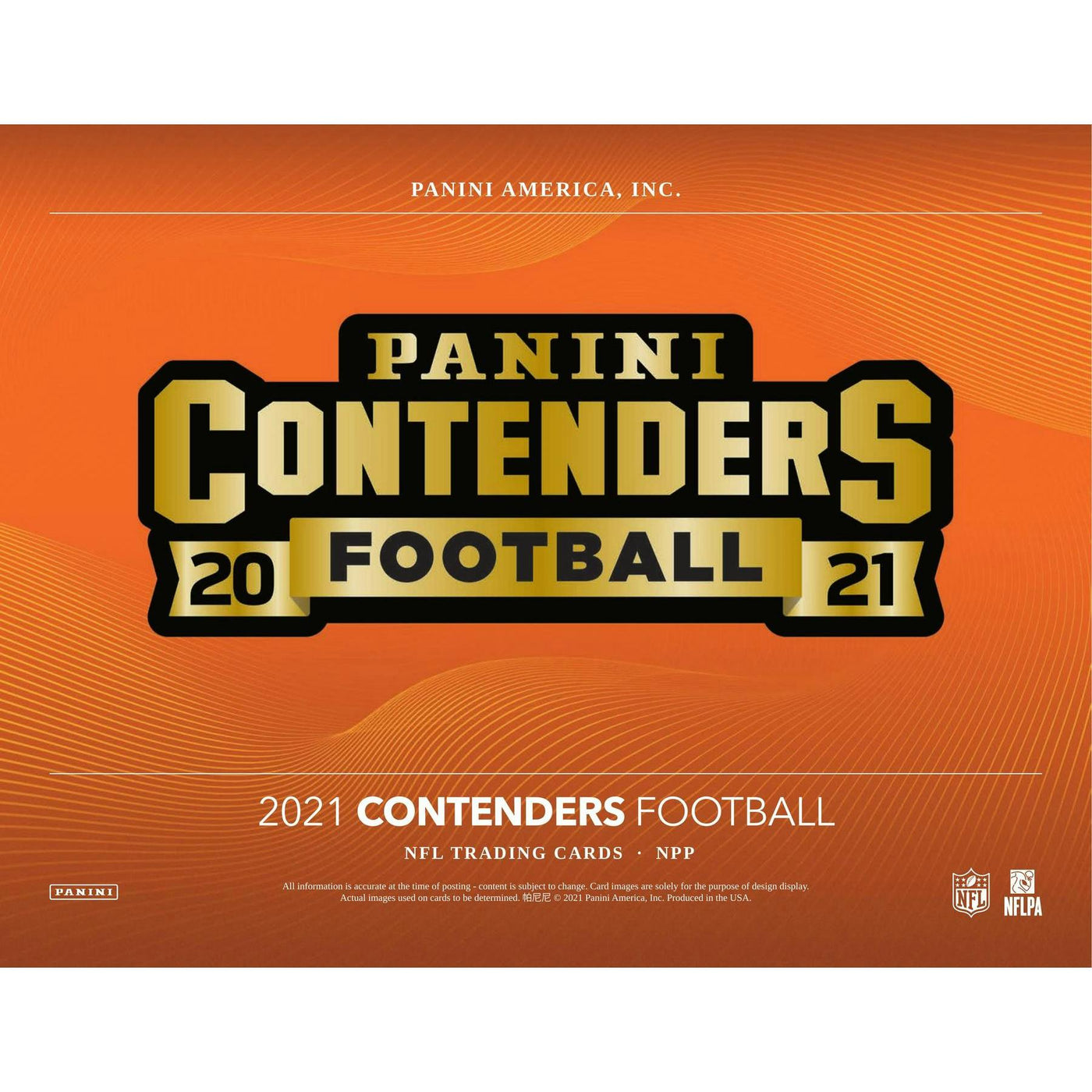 2021 Panini Contenders Football Blaster Box