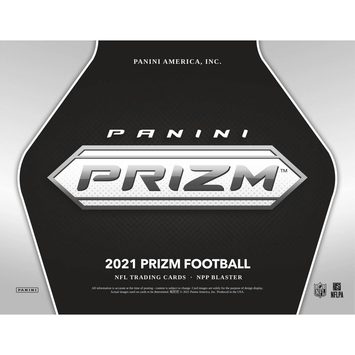 2021 Panini Prizm Football Blaster Box (Orange Ice Prizms!) (Fanatics)
