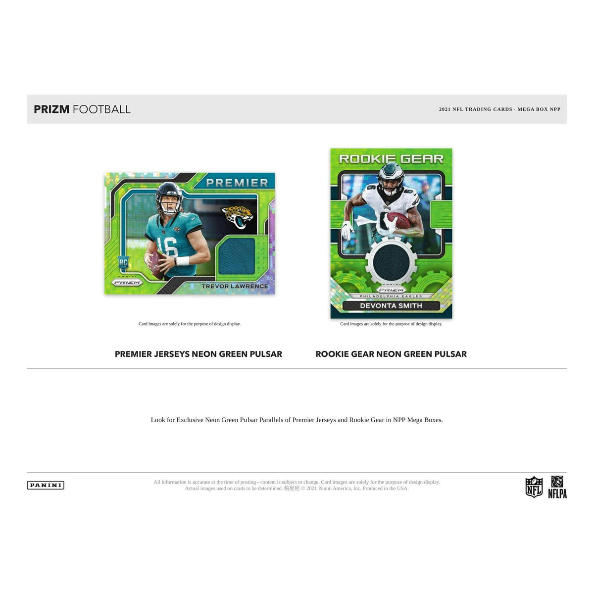 2021 Panini Prizm Football Mega Box (Purple Pulsar!) (Fanatics)
