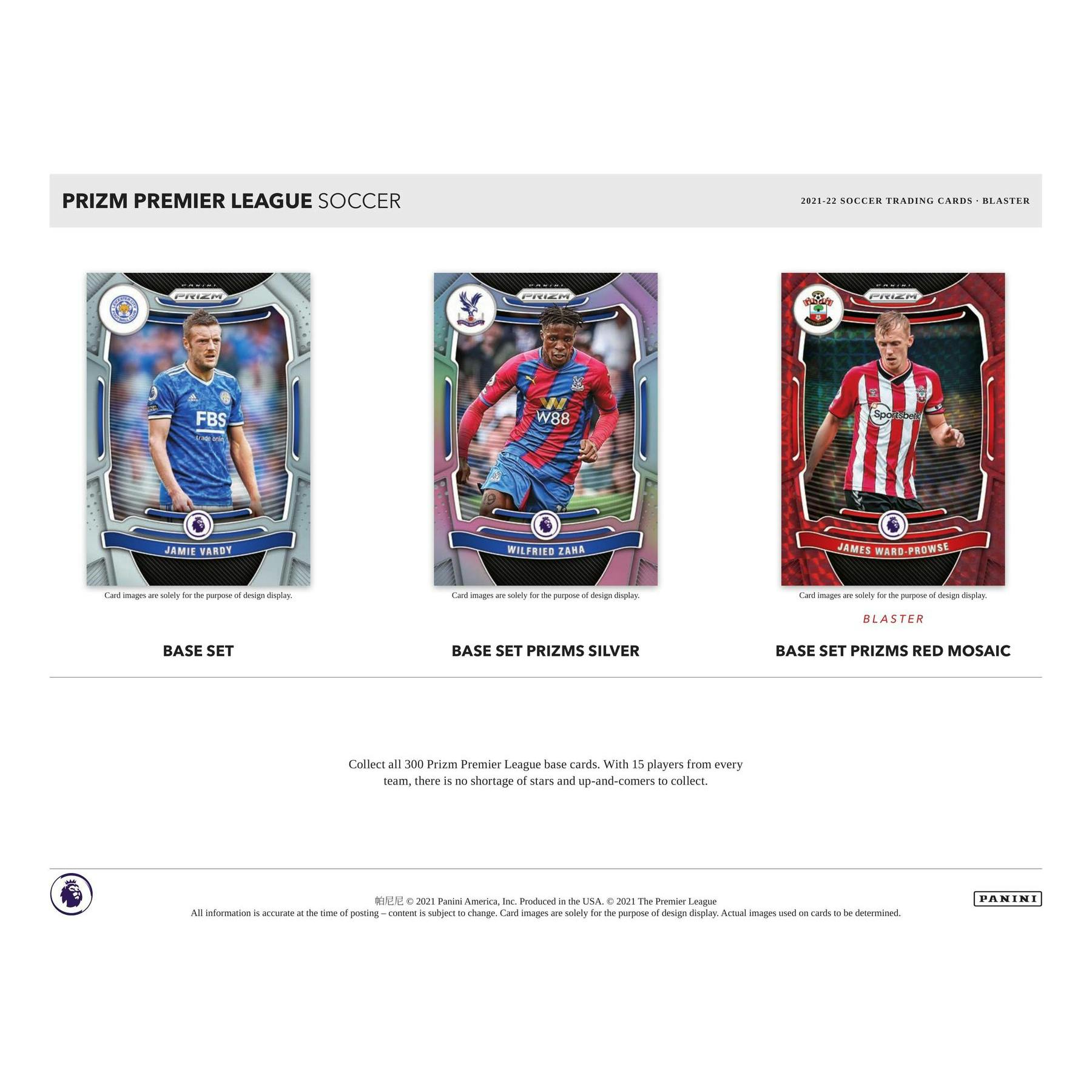 2021/22 Panini Prizm Premier League EPL Soccer Blaster Box