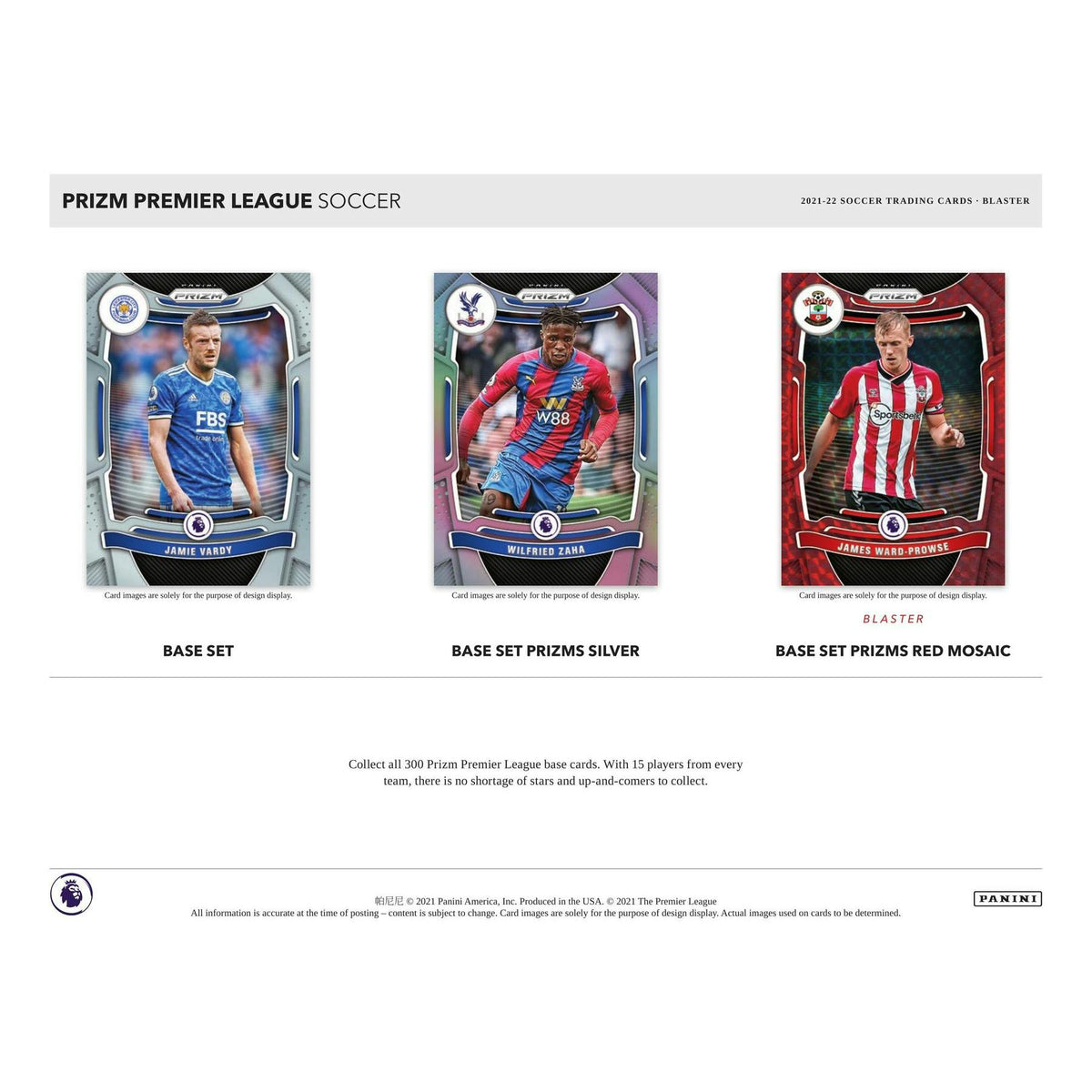 2021/22 Panini Prizm Premier League EPL Soccer Blaster Pack